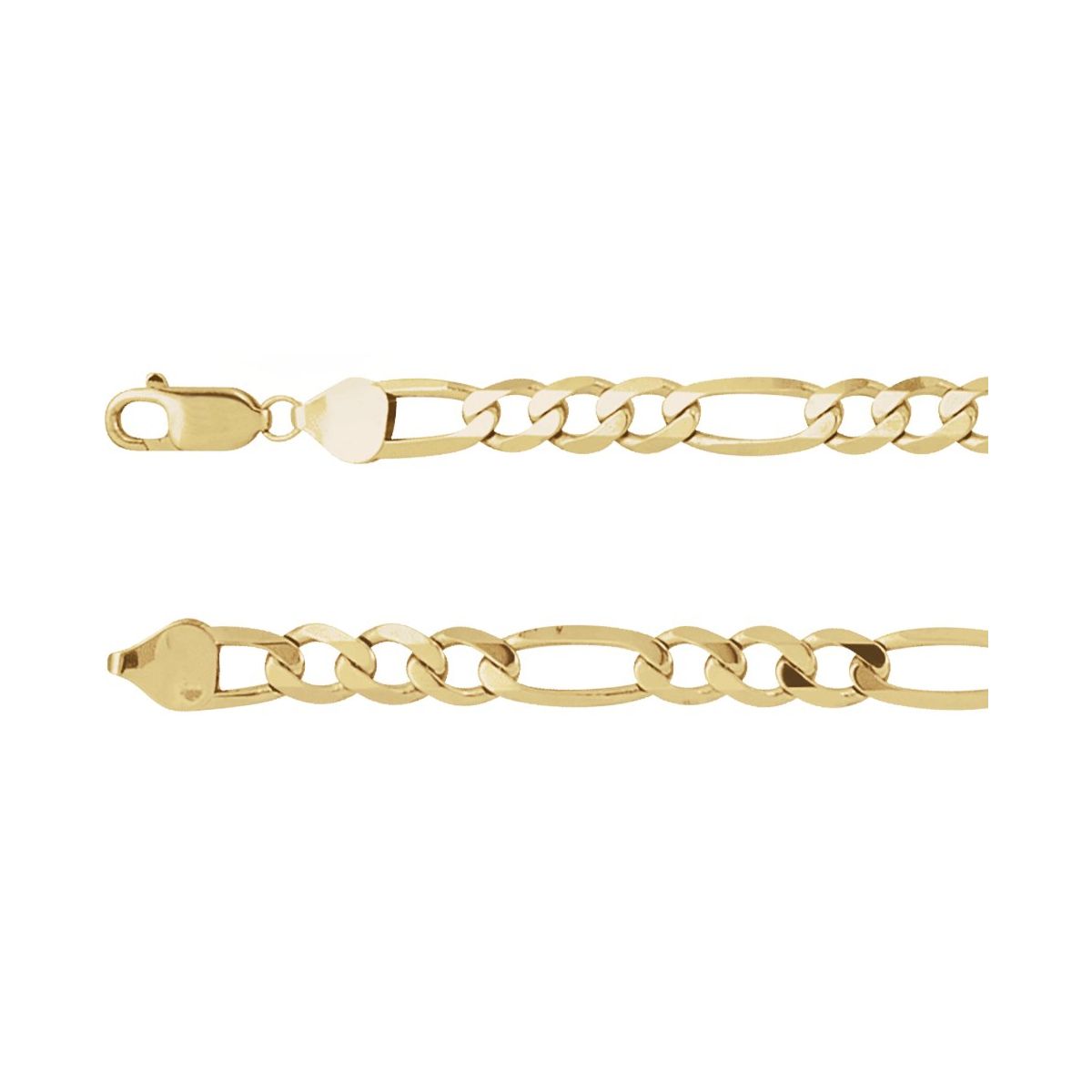 3 mm Figaro Chain Bracelet (6.5 Mm / 7 In) - Series CH630