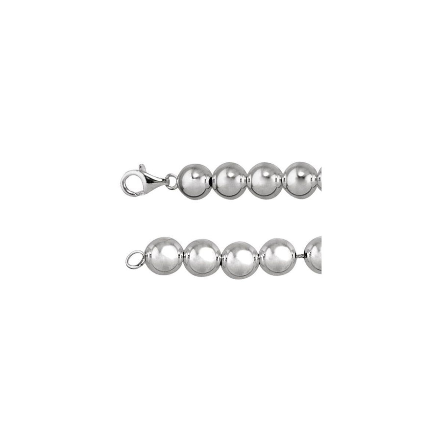 10 mm Hollow Bead Chain Bracelet (10 Mm / 8 In) - Series CH877