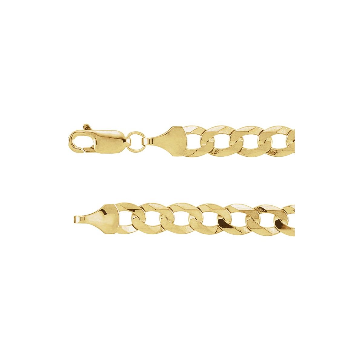 5.8 mm Curb Chain Bracelet (5.8 Mm / 8 In) - Series CH647