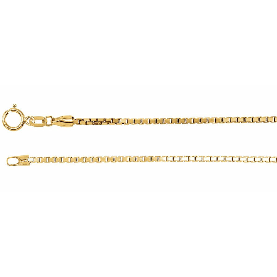 1.75 mm Diamond-Cut Box Chain Bracelet (1.75 Mm / 7 In) - gallery - Series CH490
