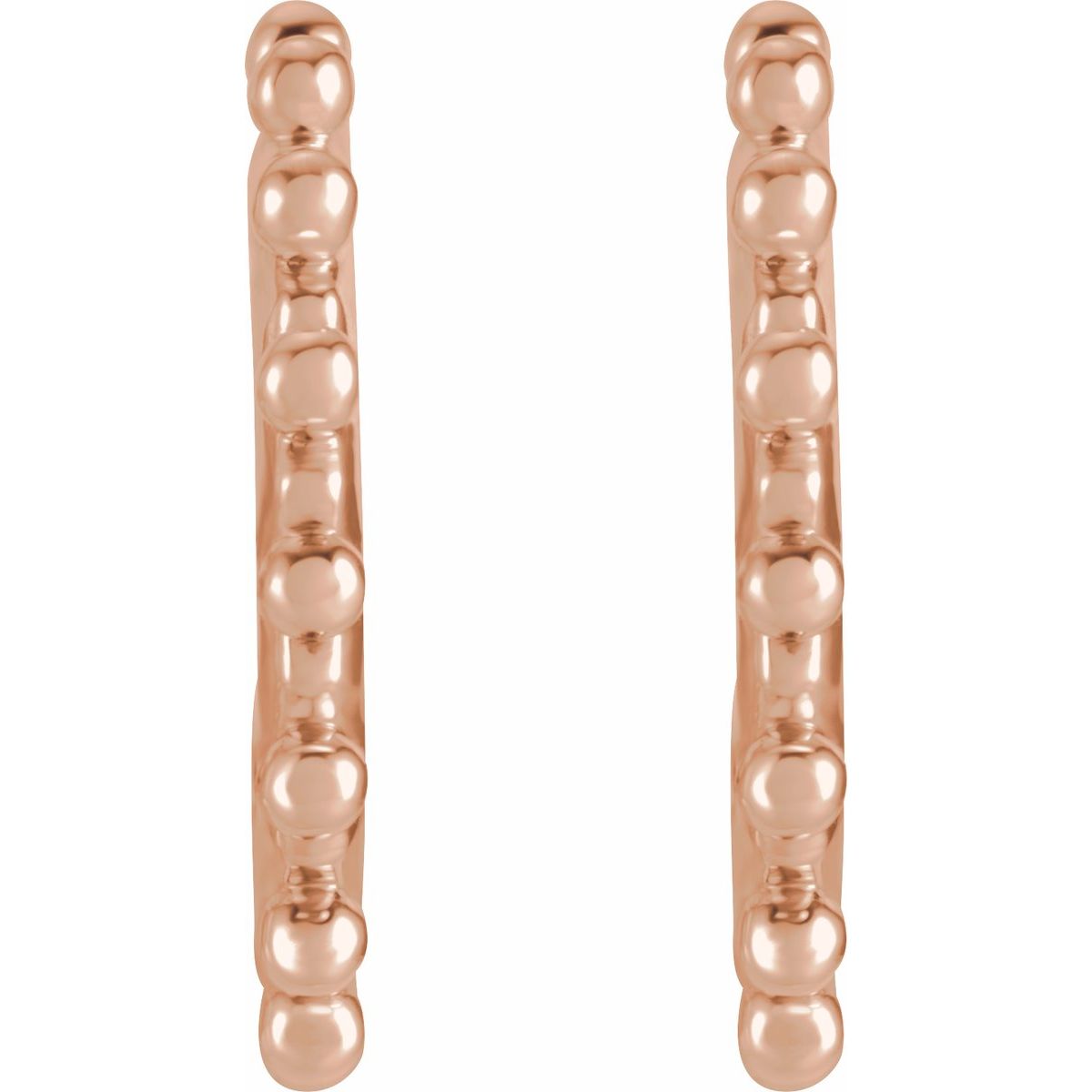 Beaded Hoop Earrings