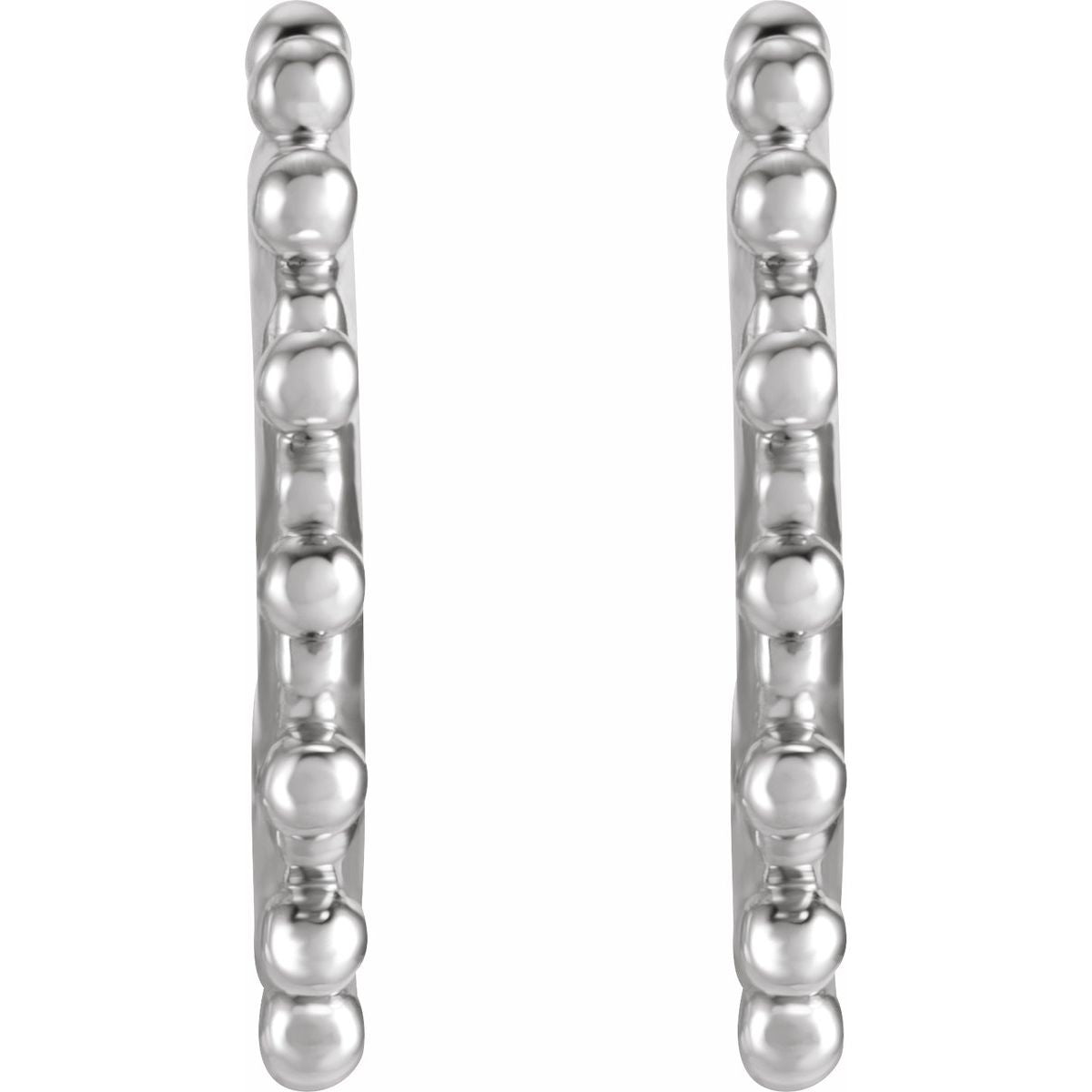Beaded Hoop Earrings