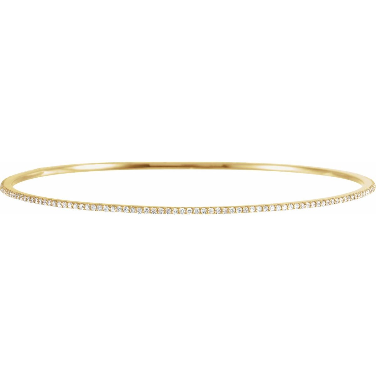 Accented Bangle Bracelet - Series 67337