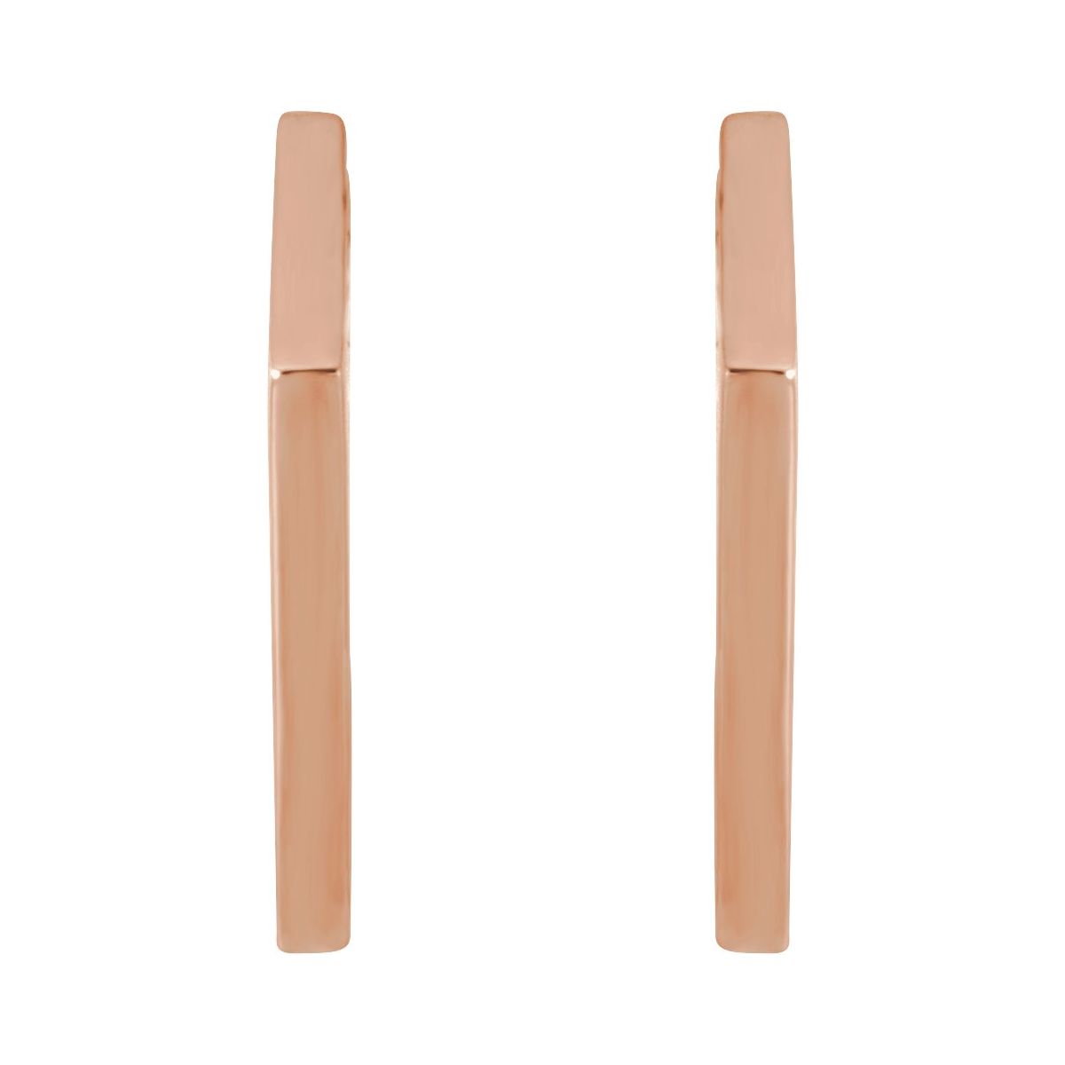 Geometric Hoop Earrings (15.76 X 1.38 Mm)