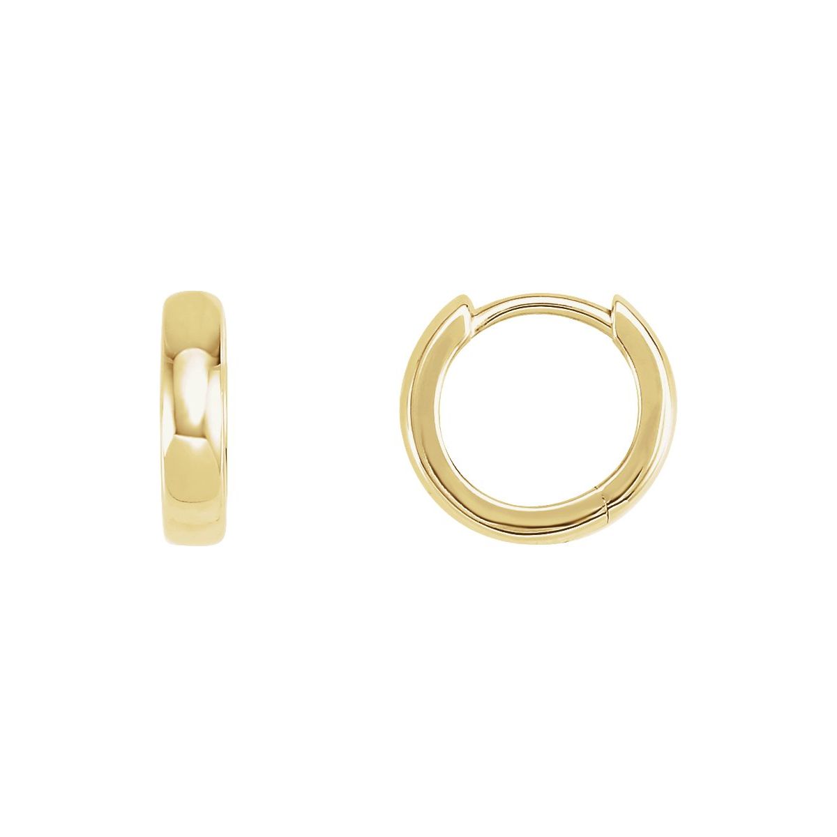Hinged Hoop Earrings (10 Mm)