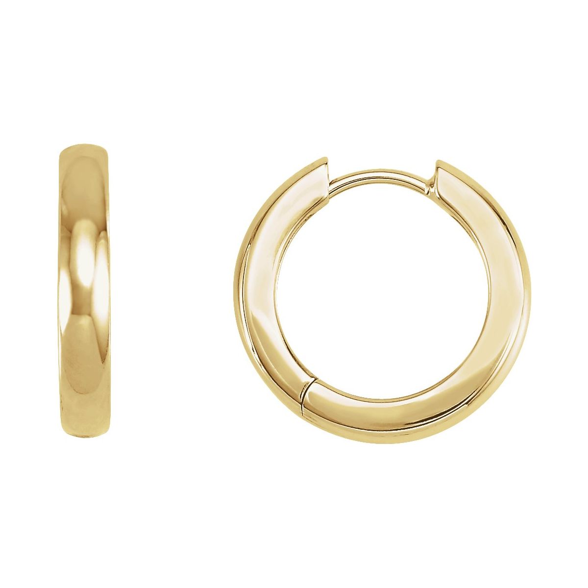 Hinged Hoop Earrings (16 Mm)