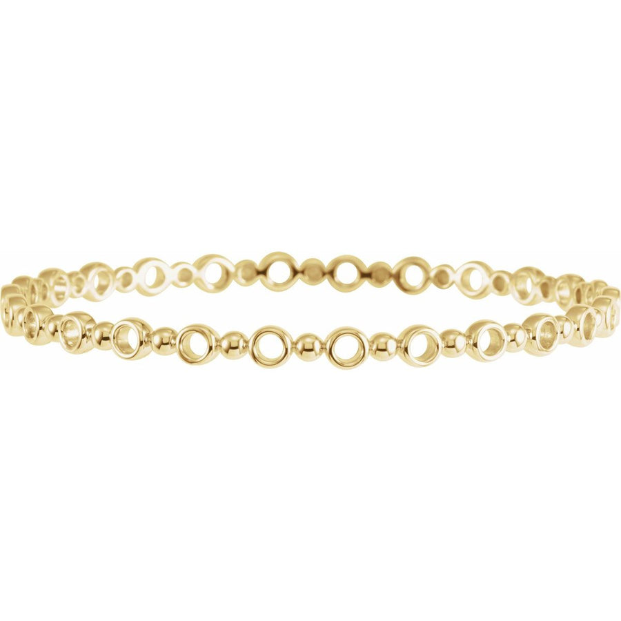 Geometric Bangle Bracelet - Series BRC789