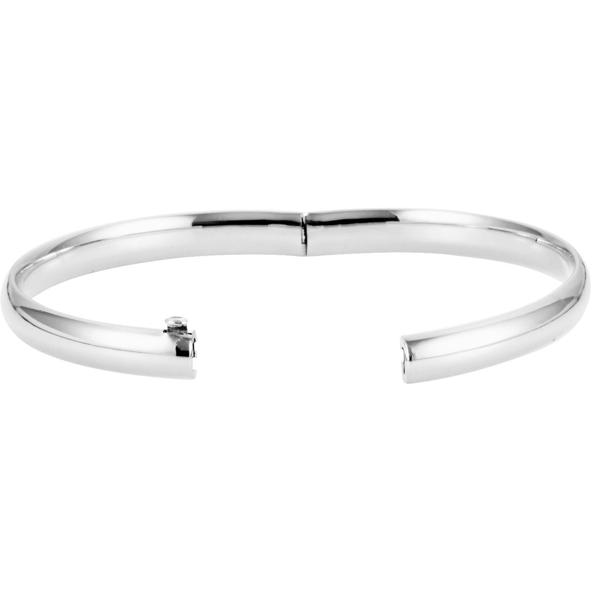 Hinged Bangle Bracelet (6.5 Mm) - gallery - Series BRC185