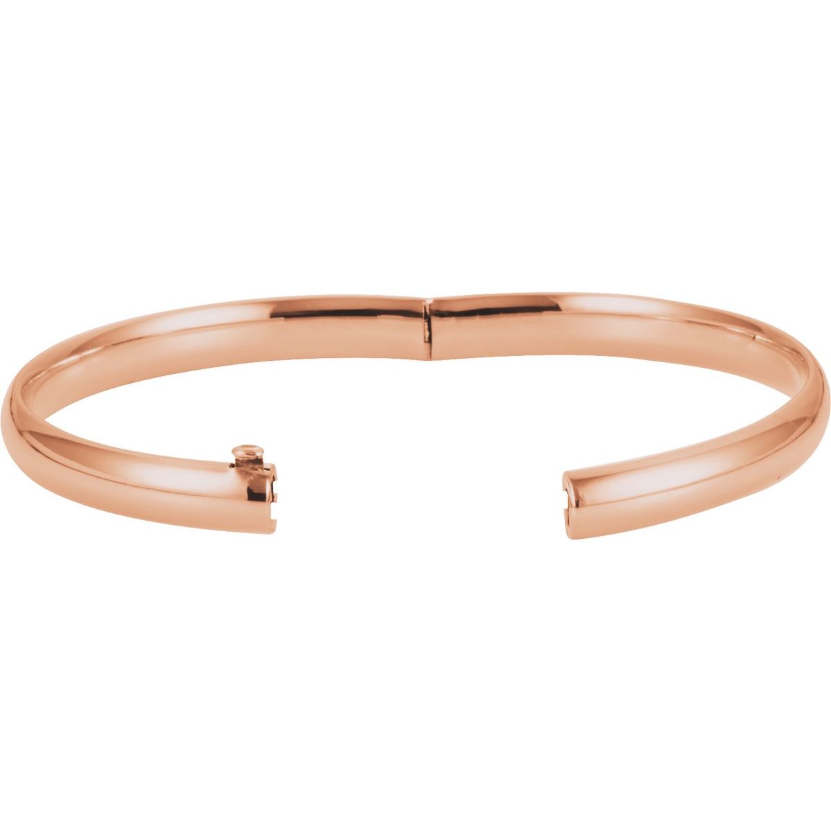 Hinged Bangle Bracelet (6.5 Mm) - gallery - Series BRC185