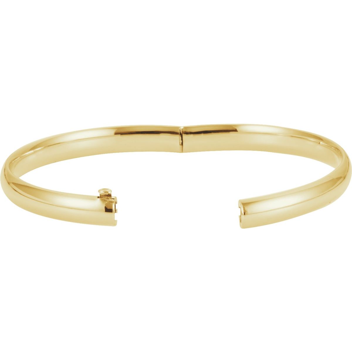 Hinged Bangle Bracelet (6.5 Mm) - gallery - Series BRC185