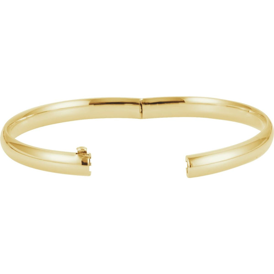 Hinged Bangle Bracelet (6.5 Mm) - gallery - Series BRC185