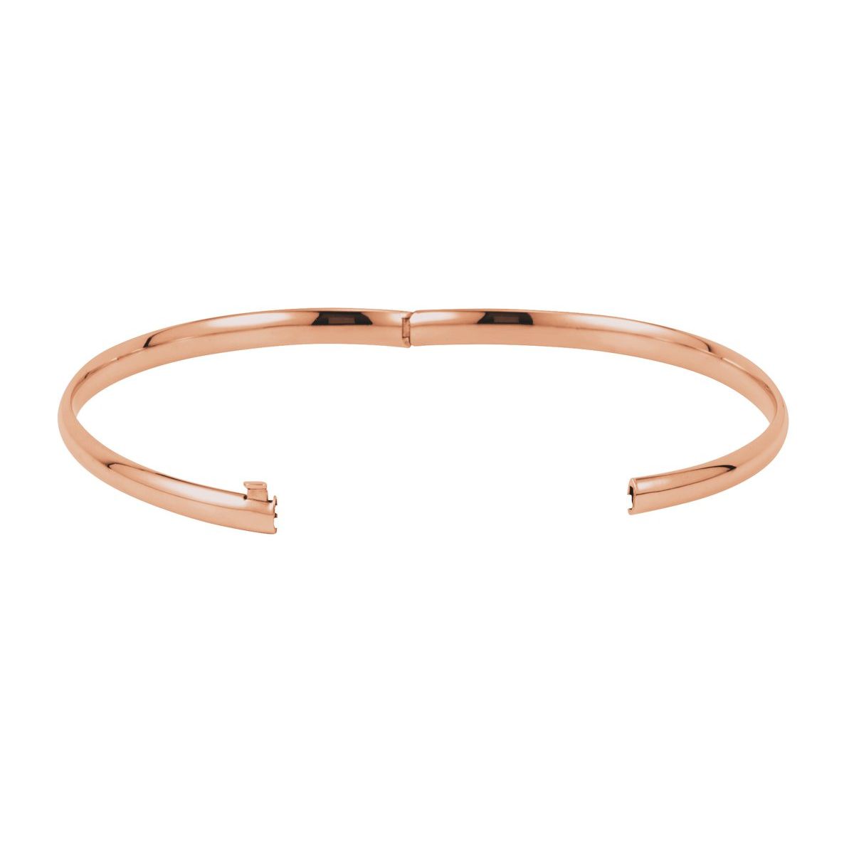 Hinged Bangle Bracelet (4 Mm) - gallery - Series BRC180