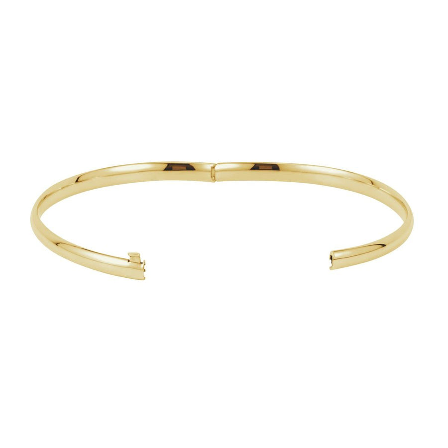 Hinged Bangle Bracelet (4 Mm) - gallery - Series BRC180