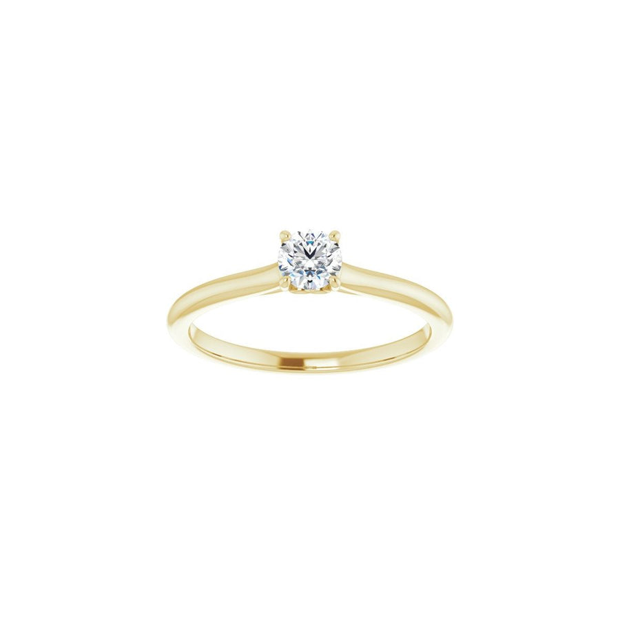 Round Solitaire Engagement Ring Mounting - gallery - Series 123060