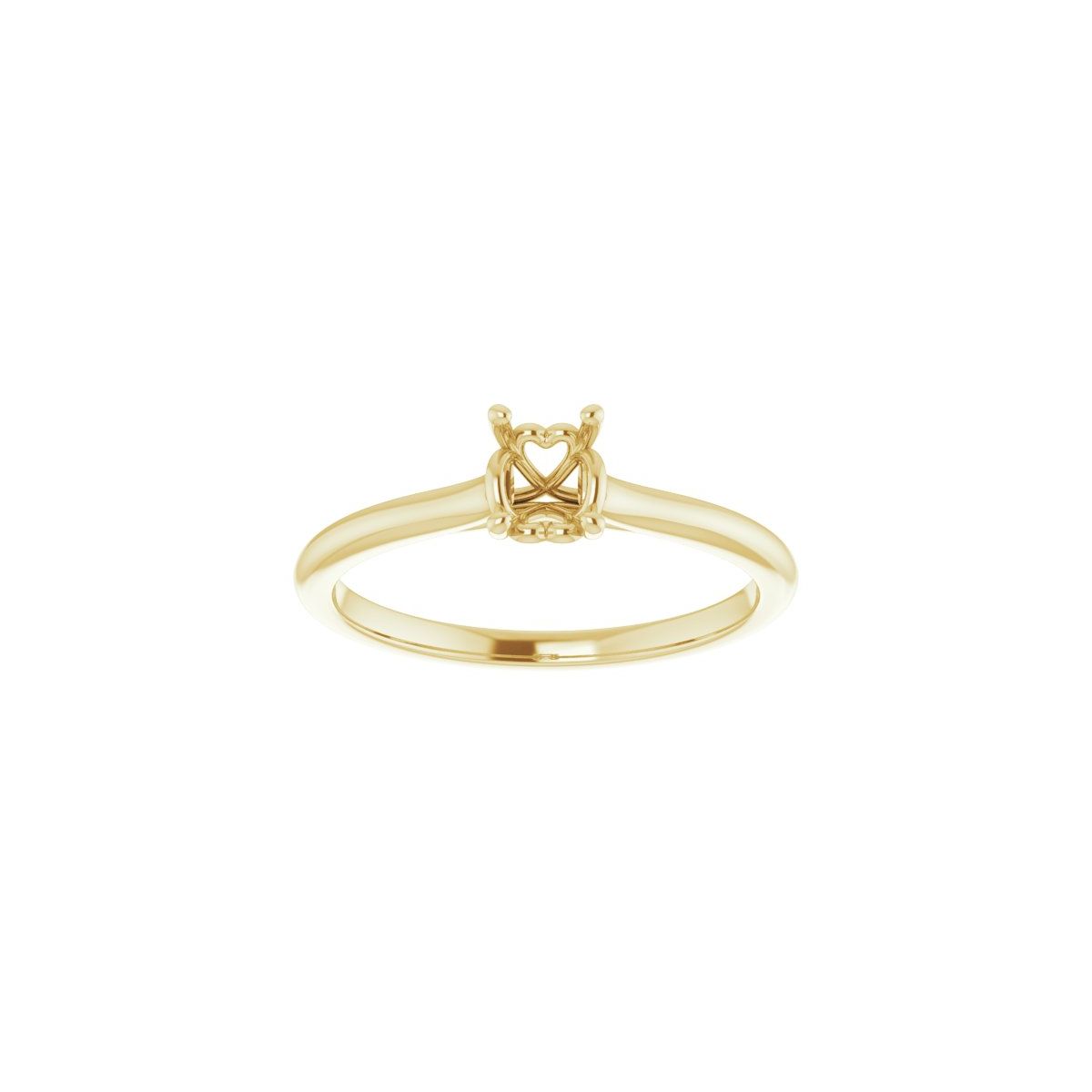 Oval Solitaire Engagement Ring Mounting - gallery - Series 123060
