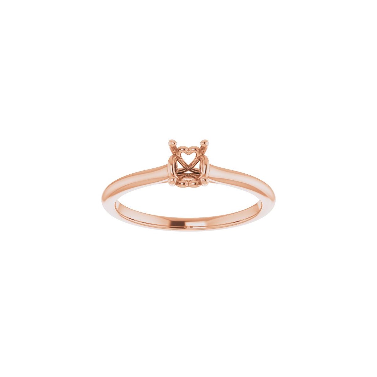 Oval Solitaire Engagement Ring Mounting - gallery - Series 123060