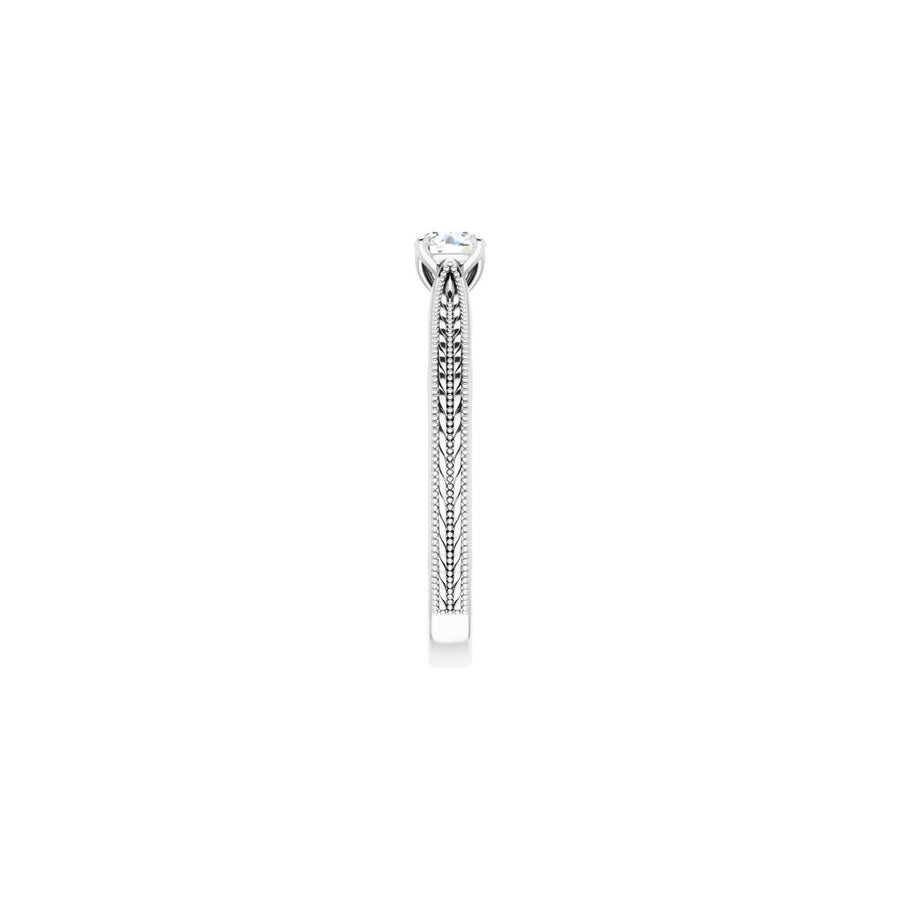 Round Solitaire Engagement Ring Mounting - gallery - Series 123043