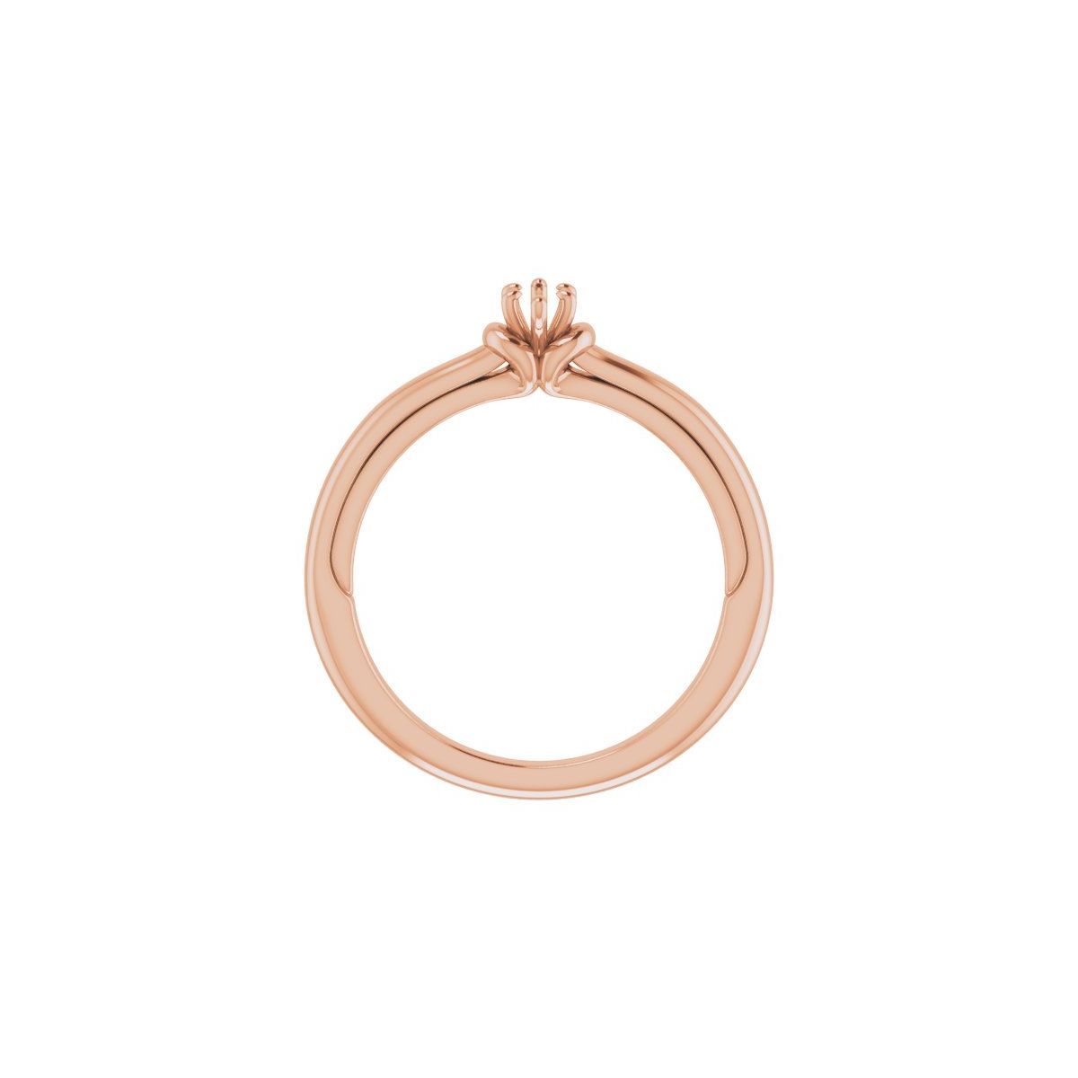 Marquise Solitaire Engagement Ring (6 X 3 Mm) Mounting - gallery - Series 123440