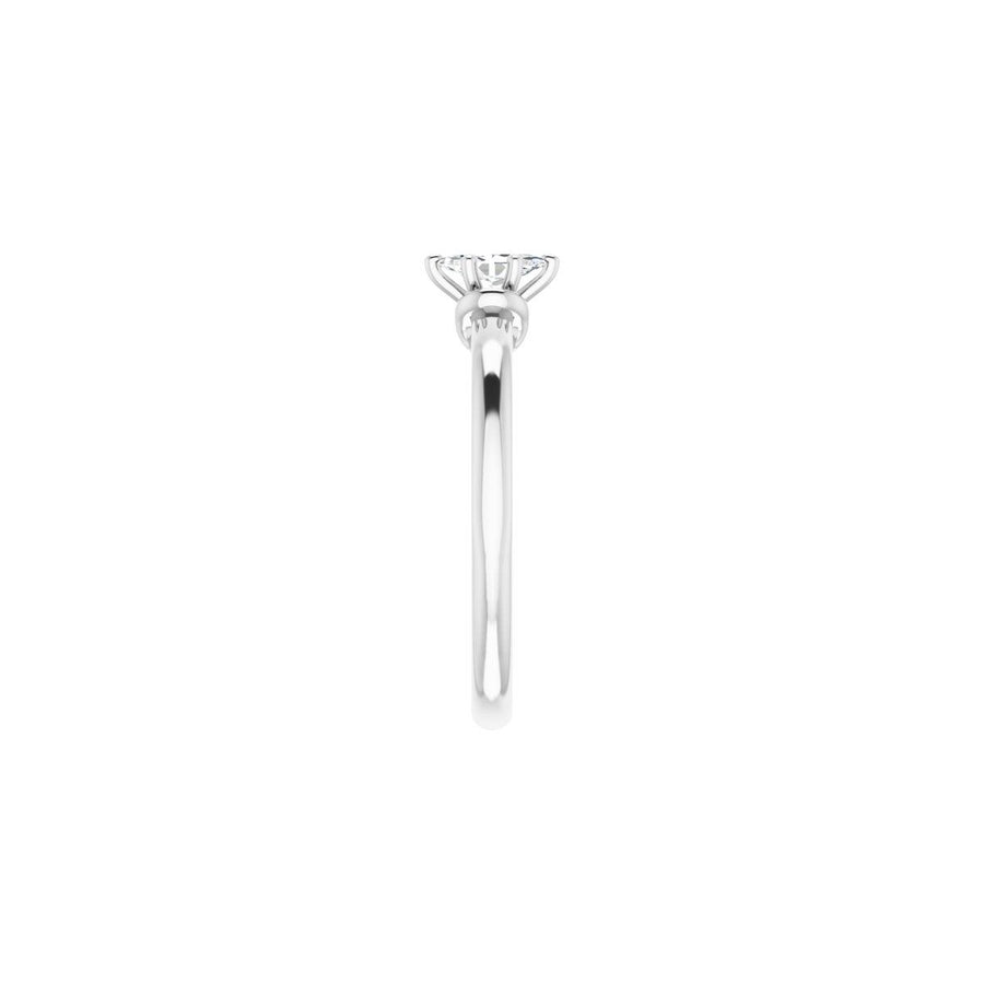 Marquise Solitaire Engagement Ring (6 X 3 Mm) Mounting - gallery - Series 123440