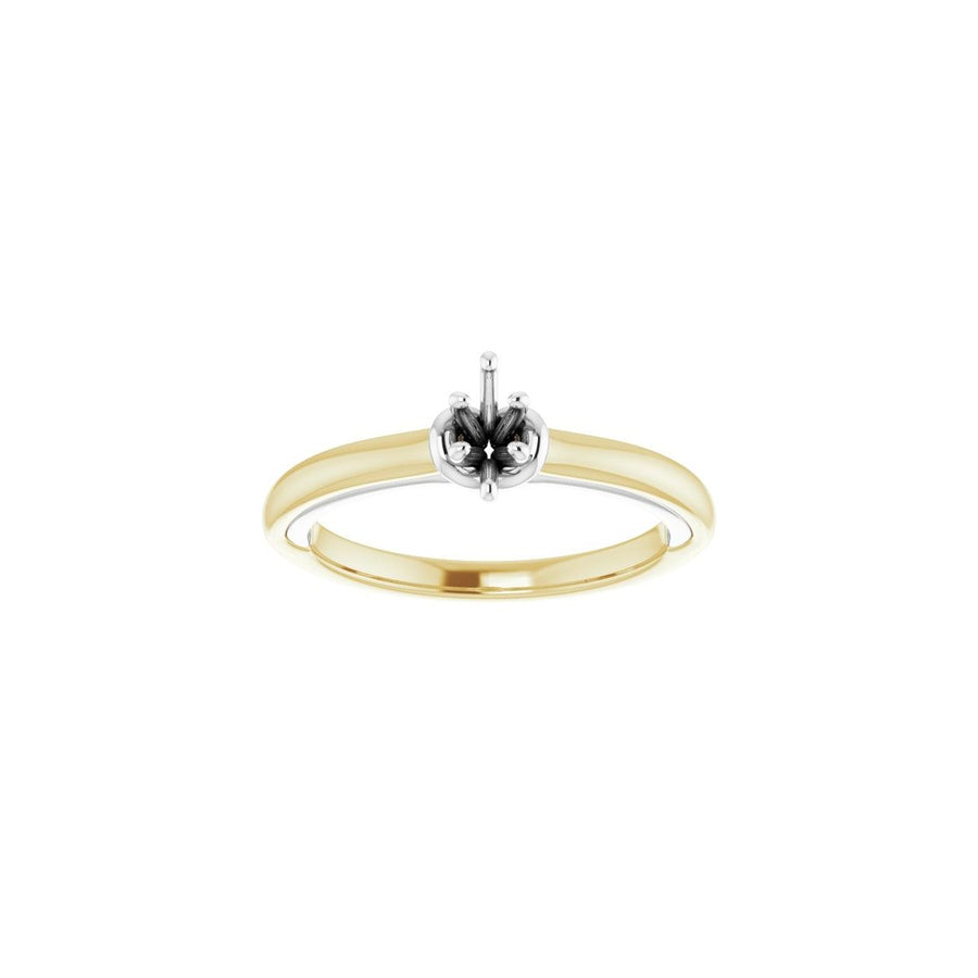 Marquise Solitaire Engagement Ring (6 X 3 Mm) Mounting - gallery - Series 123440