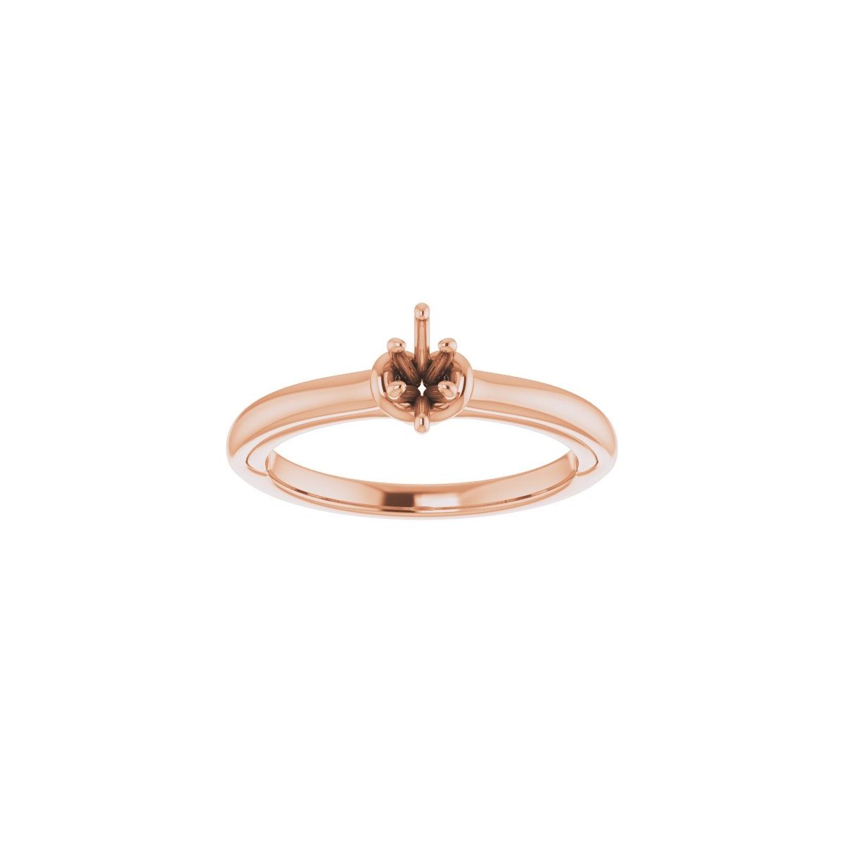 Marquise Solitaire Engagement Ring (6 X 3 Mm) Mounting - gallery - Series 123440