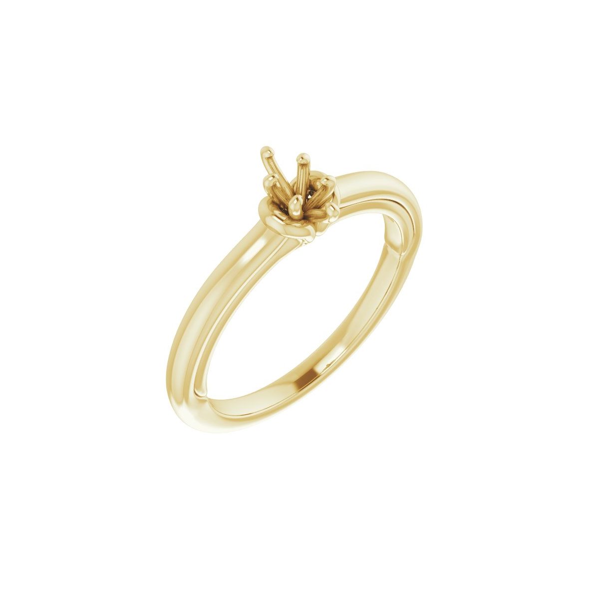 Marquise Solitaire Engagement Ring (6 X 3 Mm) Mounting - gallery - Series 123440