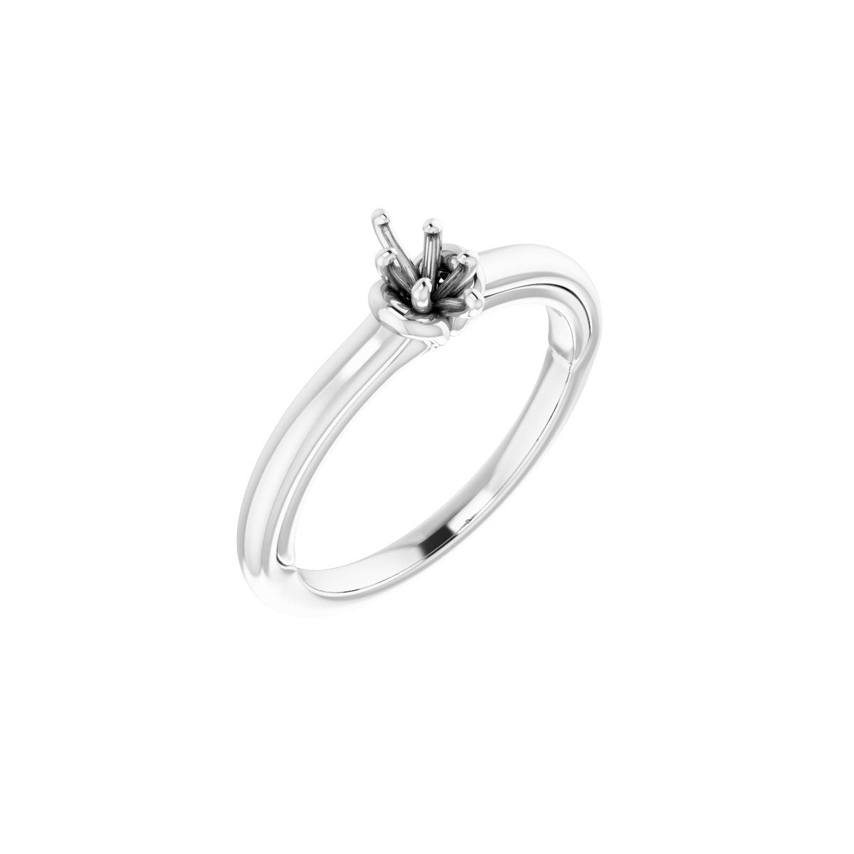 Marquise Solitaire Engagement Ring (6 X 3 Mm) Mounting - gallery - Series 123440