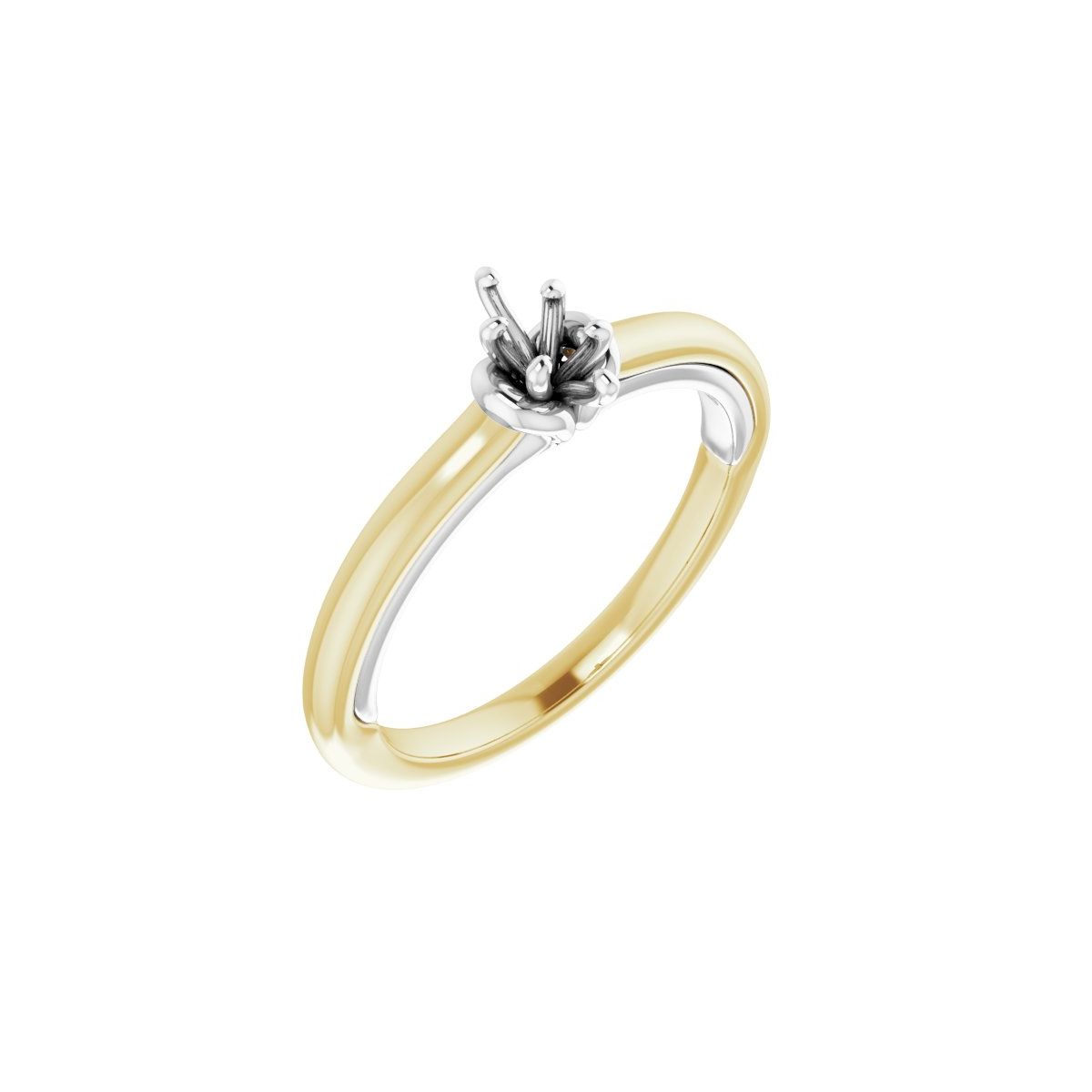 Marquise Solitaire Engagement Ring (6 X 3 Mm) Mounting - gallery - Series 123440