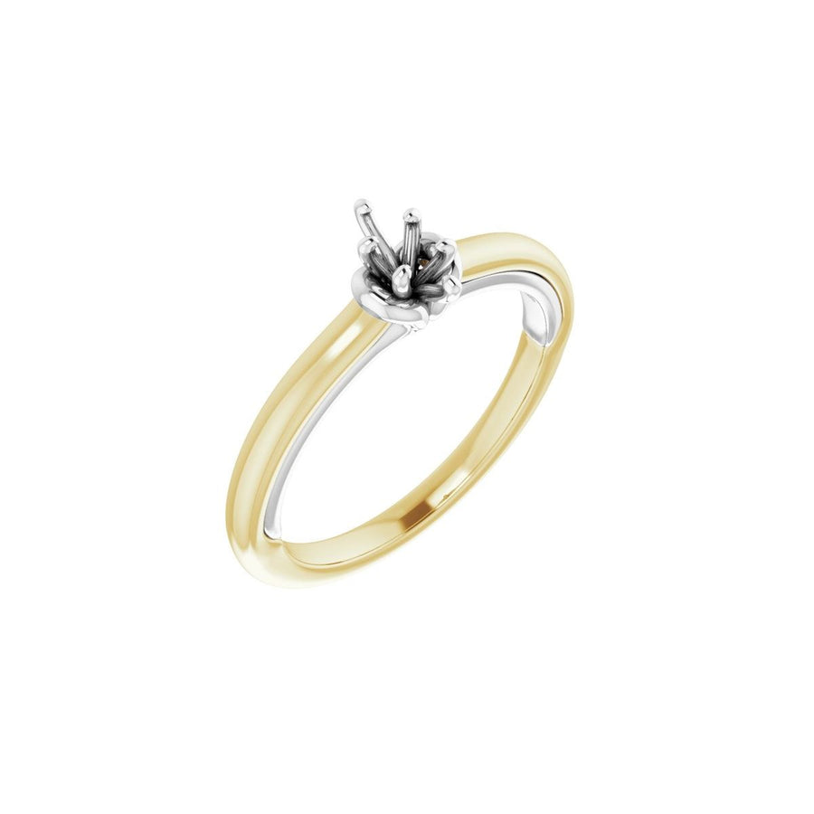 Marquise Solitaire Engagement Ring (6 X 3 Mm) Mounting - gallery - Series 123440