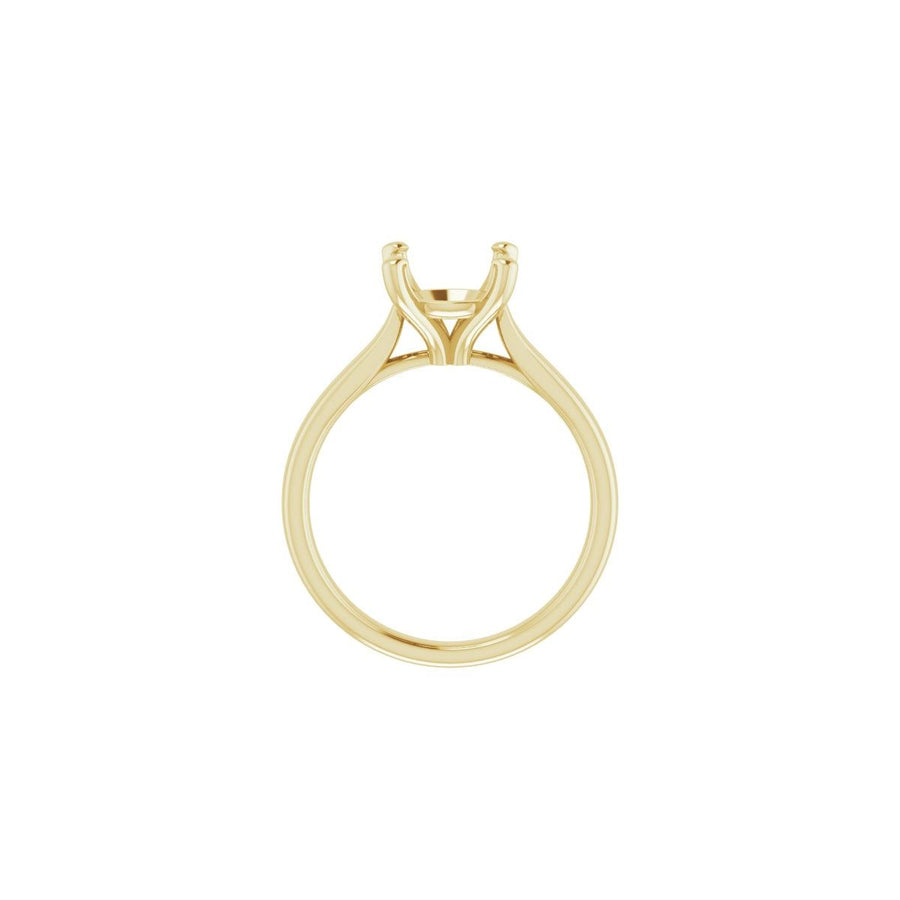 Round Engagement Ring (8.8 Mm) Mounting - gallery - Series 122089