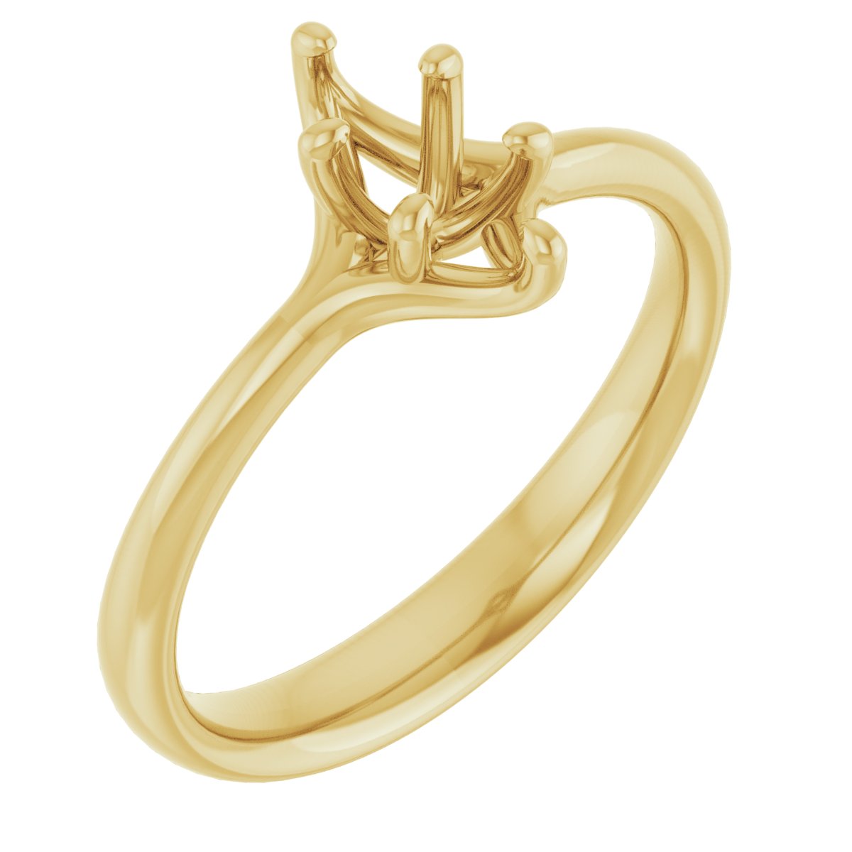Marquise Solitaire Engagement Ring Mounting - gallery - Series 122118