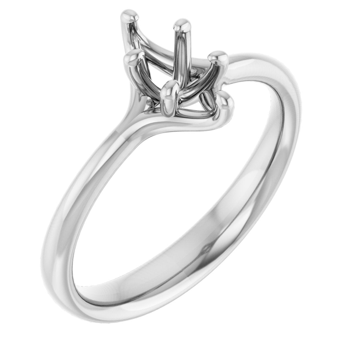 Marquise Solitaire Engagement Ring Mounting - gallery - Series 122118