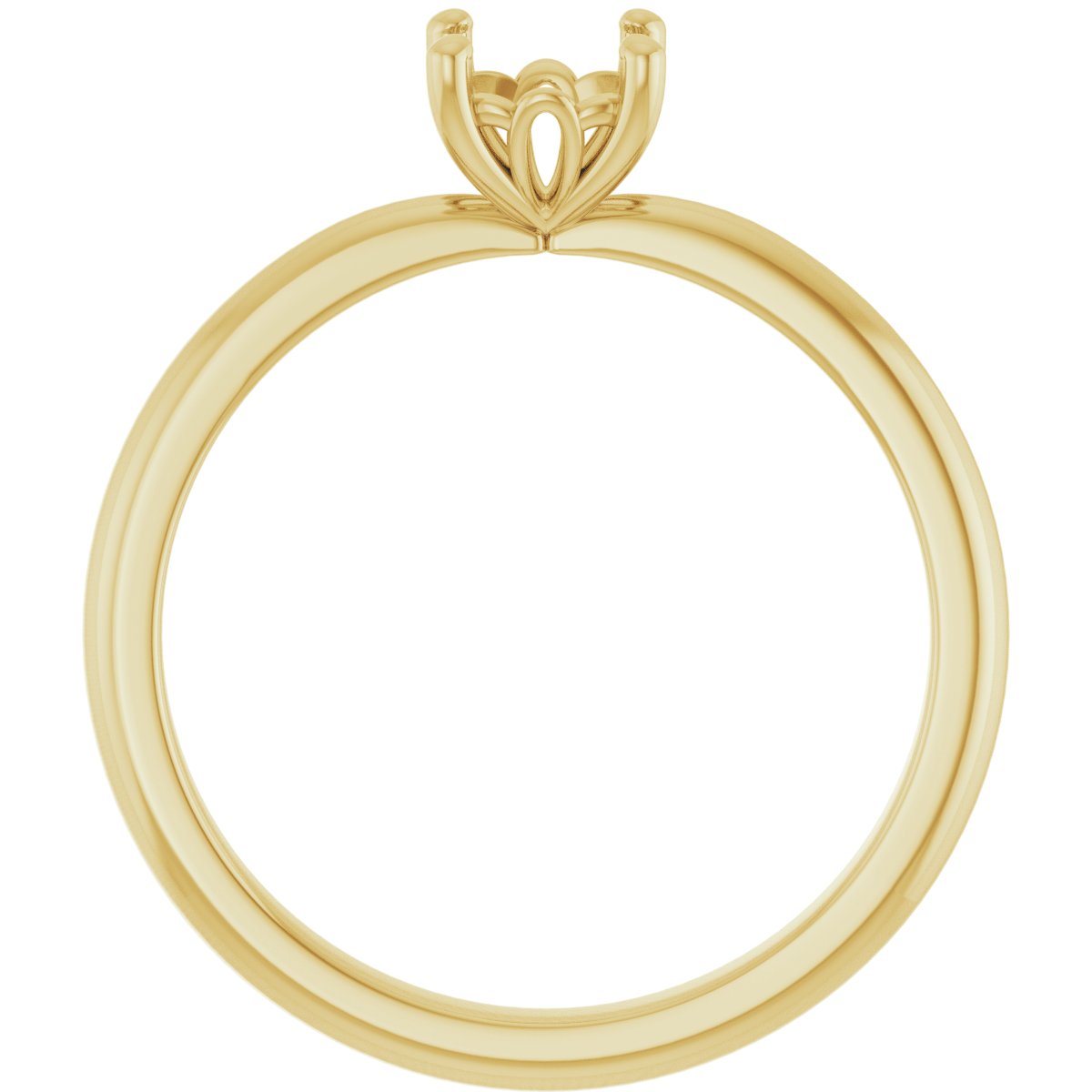 Cushion Engagement Ring (5 X 5 Mm) Mounting - gallery - Series 124170