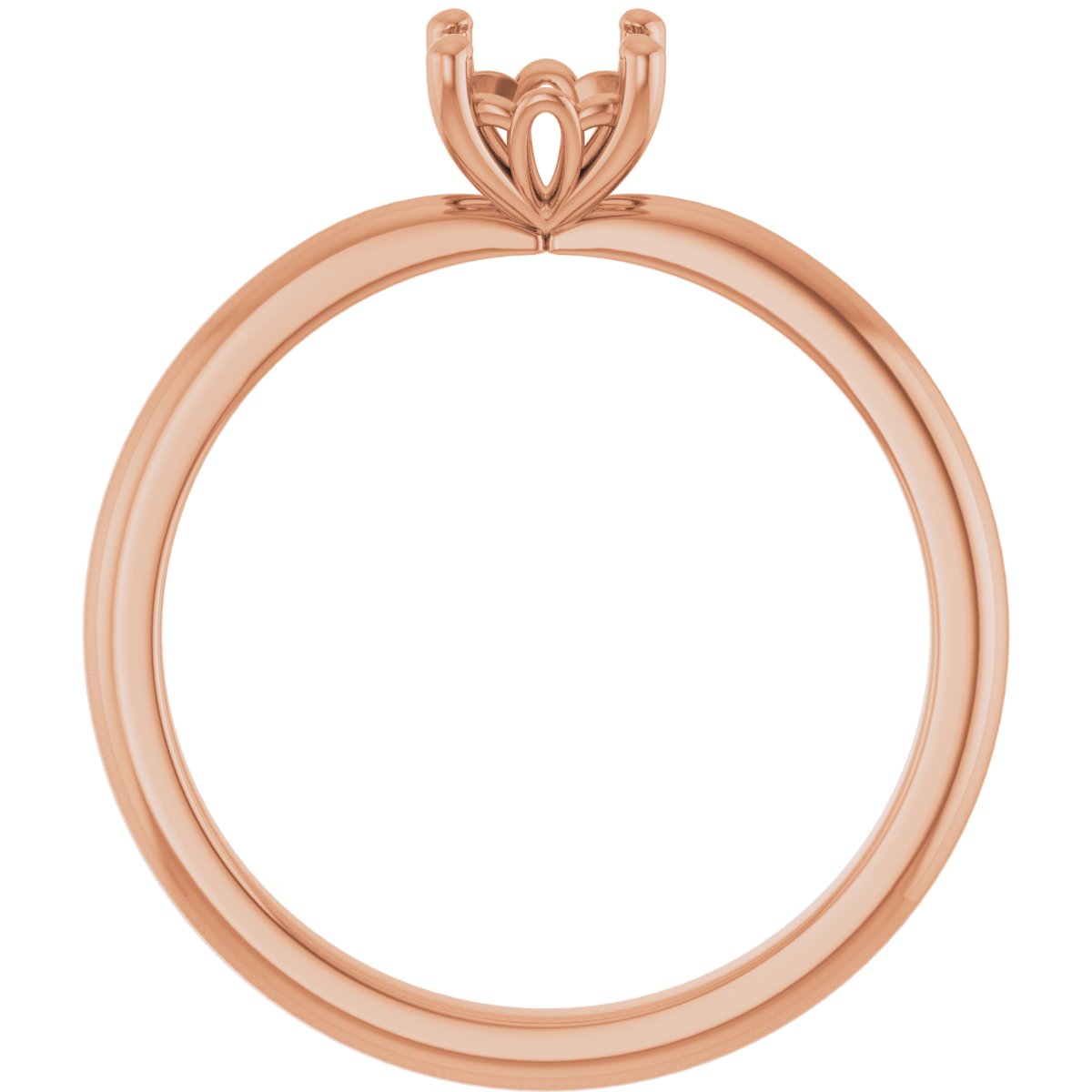 Cushion Engagement Ring (5 X 5 Mm) Mounting - gallery - Series 124170
