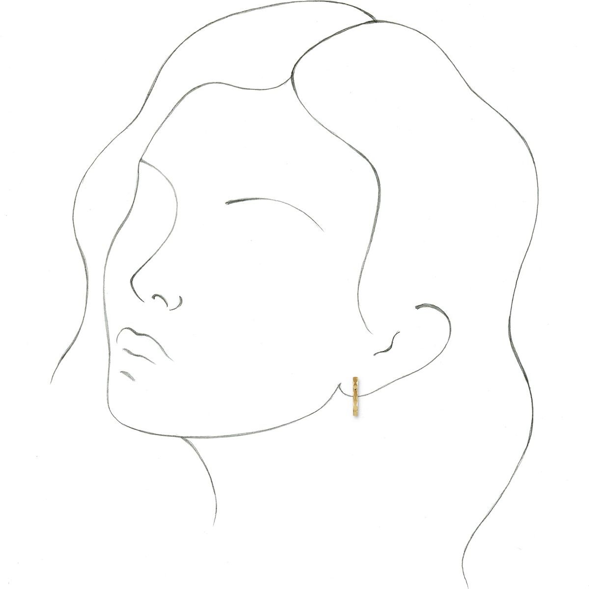 Geometric Hoop Earrings