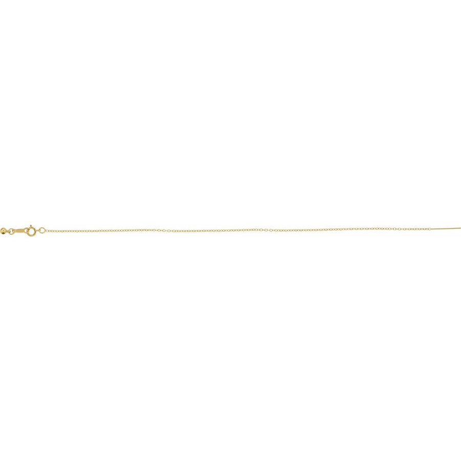 1.1 mm Adjustable Threader Cable Chain Bracelet (1.1 Mm / 6-8 In) - gallery - Series CH1104