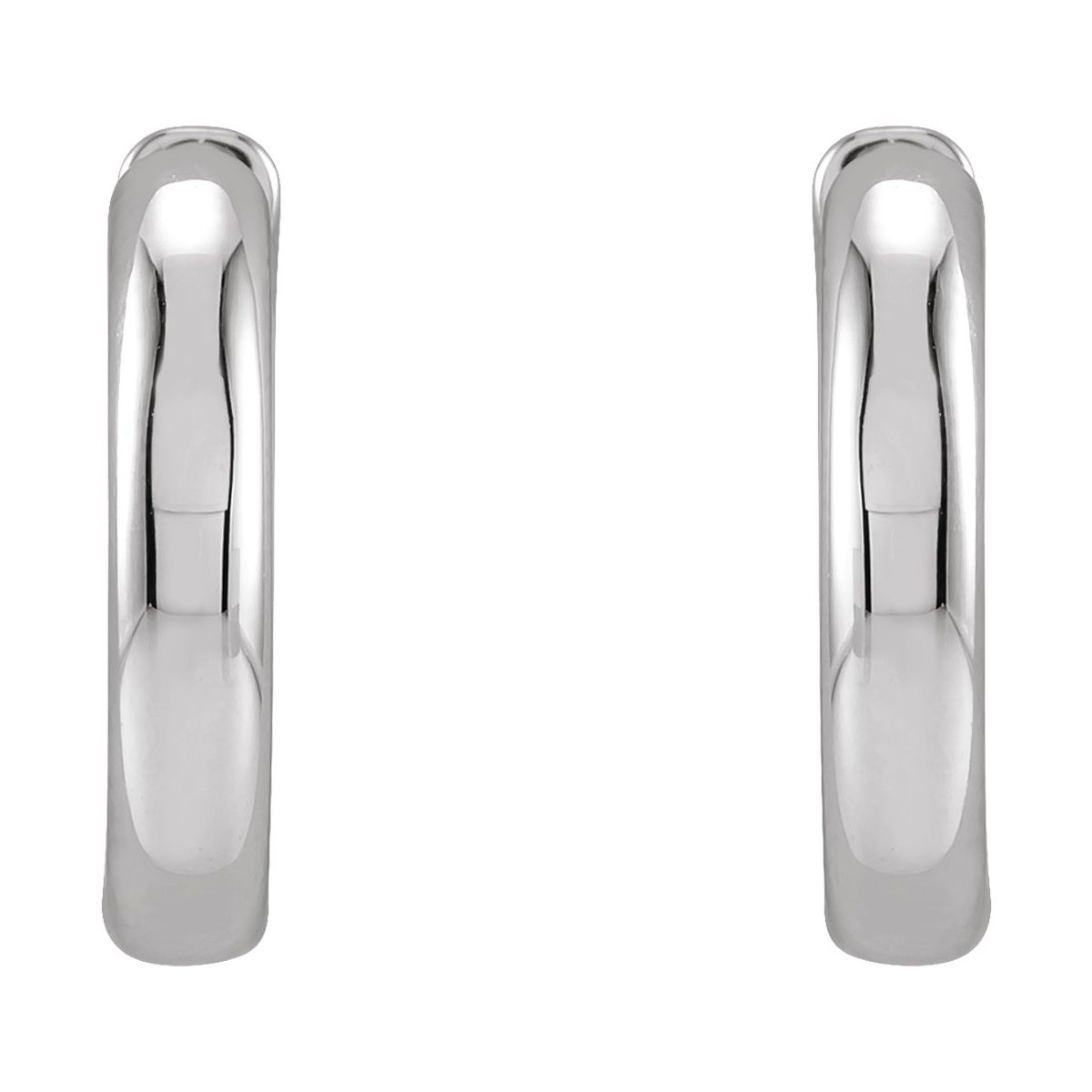 Hinged Hoop Earrings (15 Mm)