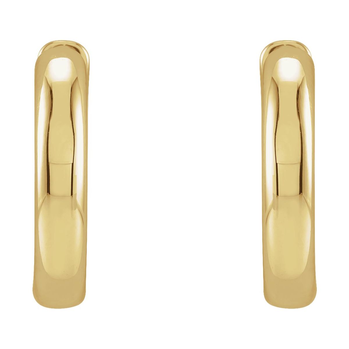 Hinged Hoop Earrings (15 Mm)