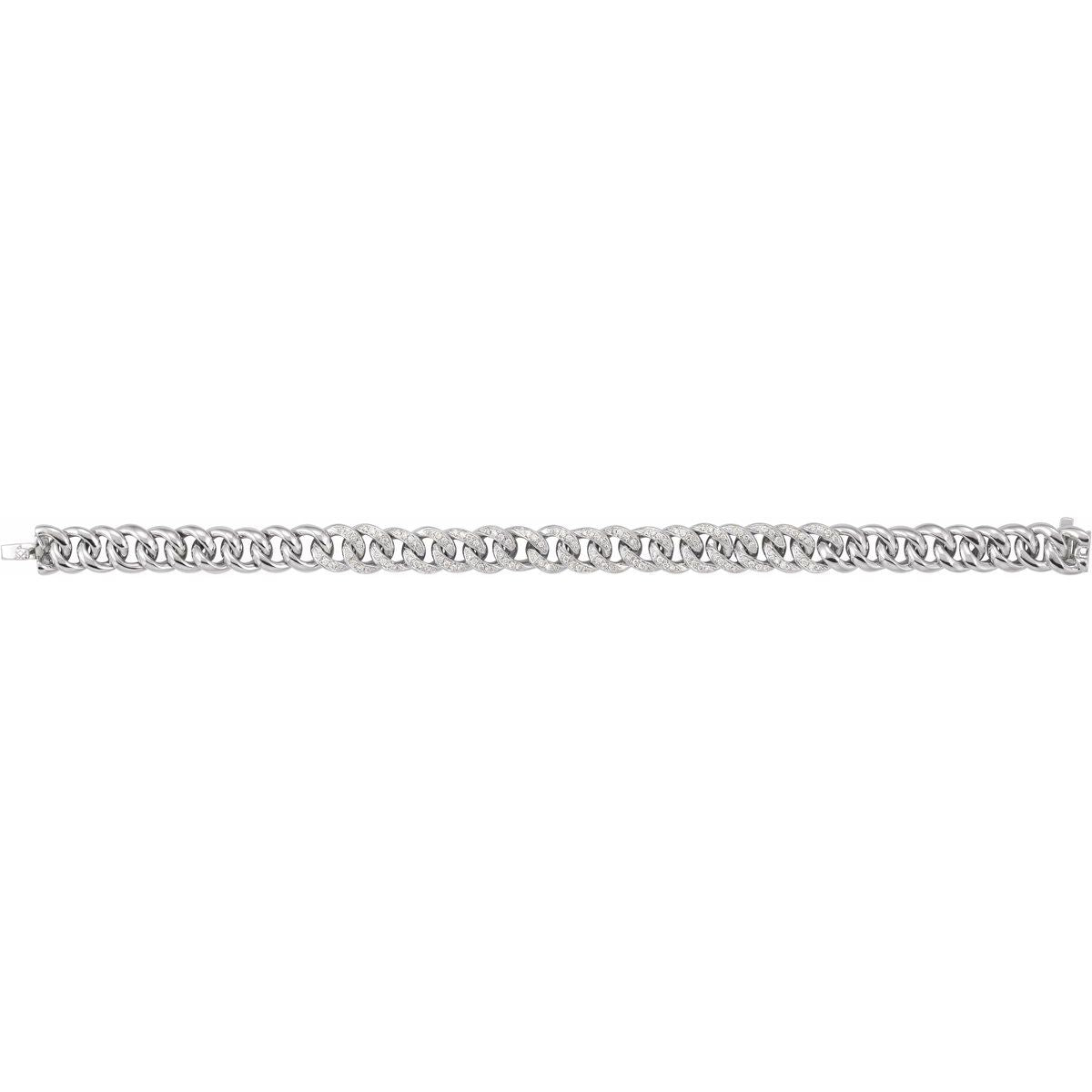 Accented Curb Bracelet - gallery - Series BRC822