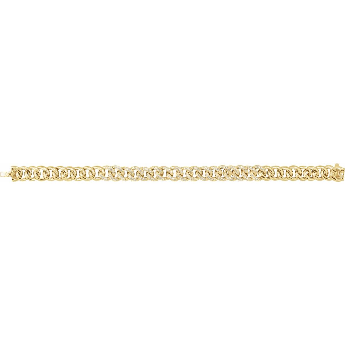 Accented Curb Bracelet - gallery - Series BRC822
