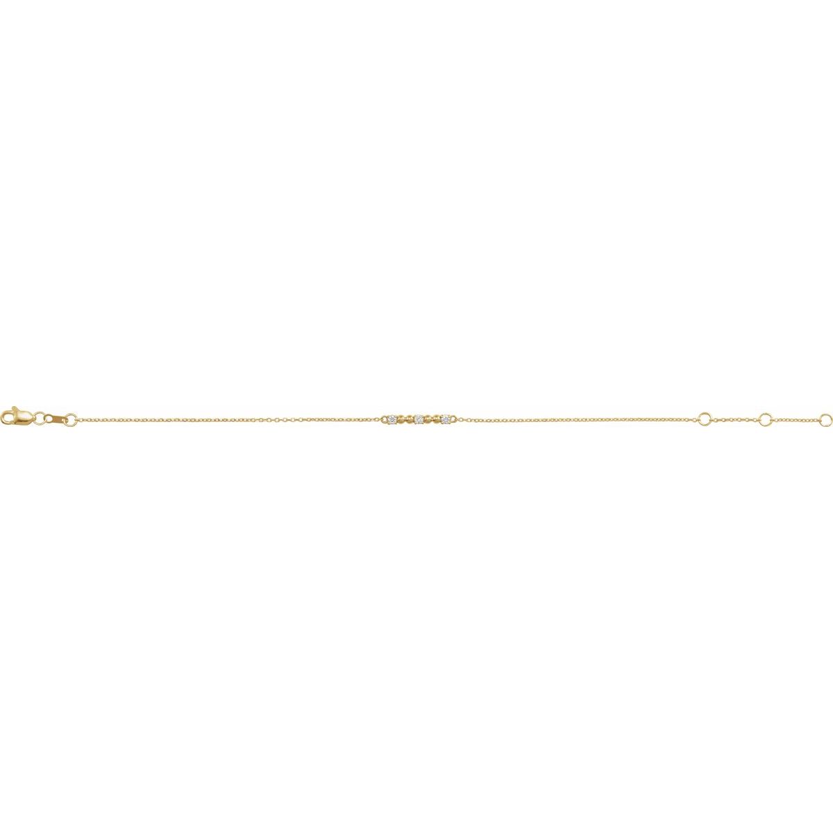 Beaded Bar Bracelet - gallery - Series BRC817