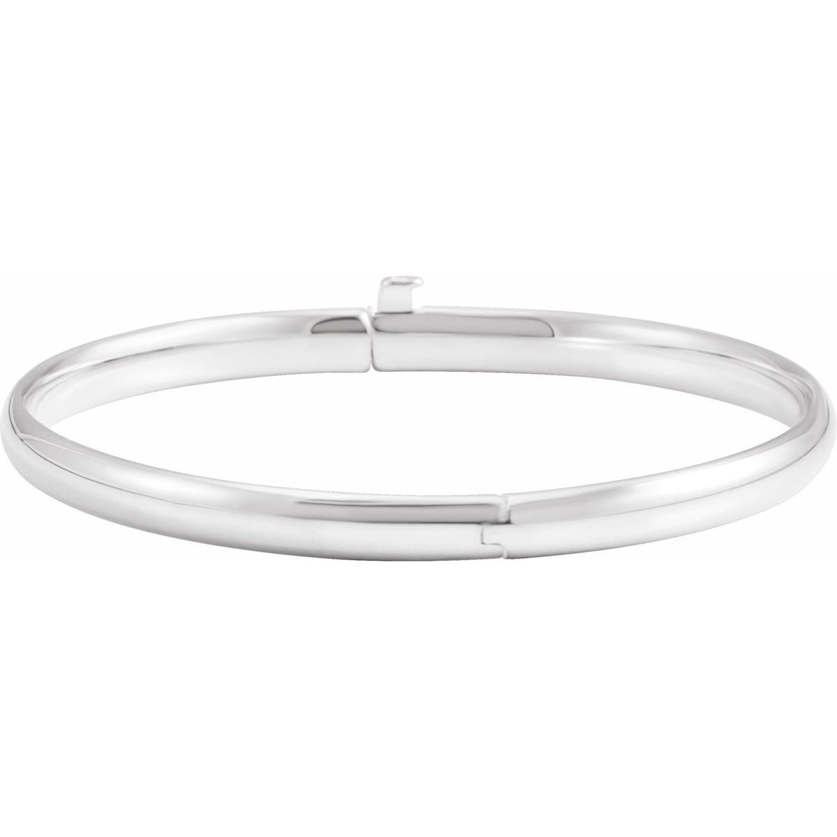 Baby Bangle Bracelet - 14K White Gold - Series 19807