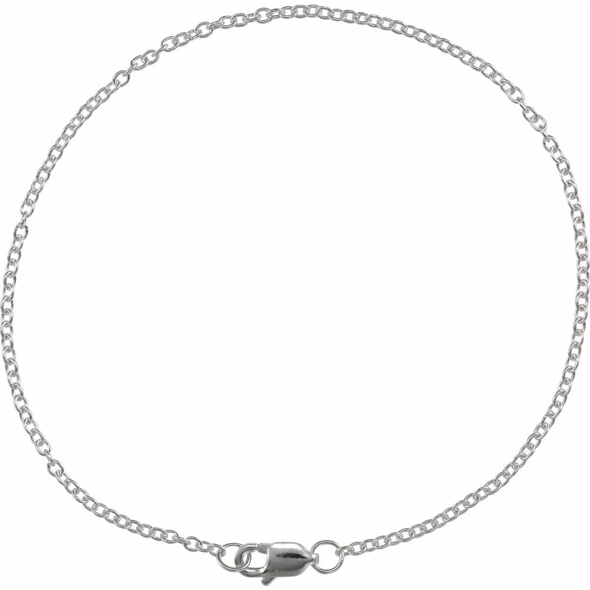 1 mm Cable Chain Bracelet (1.5 Mm / 7 In) - gallery - Series CH1115