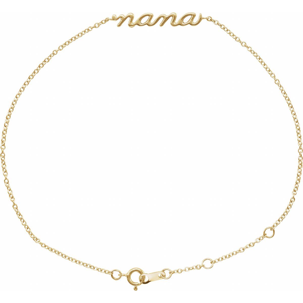 Nana Bracelet - 14K Yellow Gold - Series BRC878