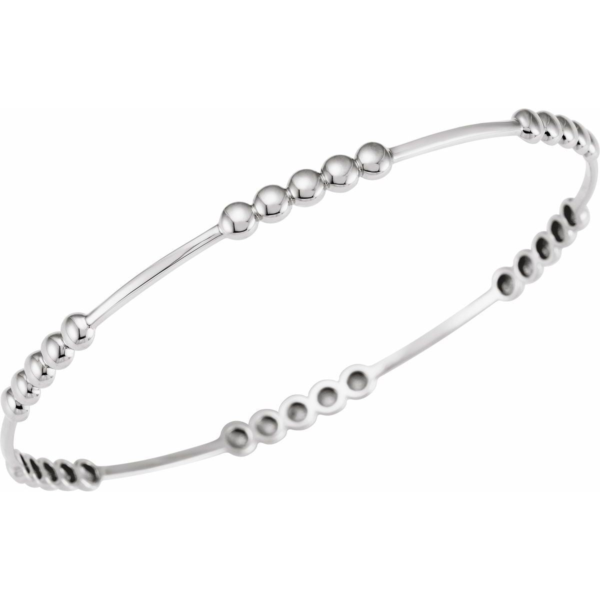 Bead Bangle Bracelet - gallery - Series BRC884