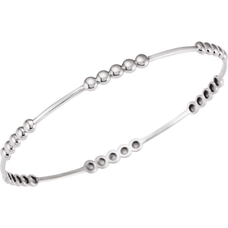 Bead Bangle Bracelet - gallery - Series BRC884