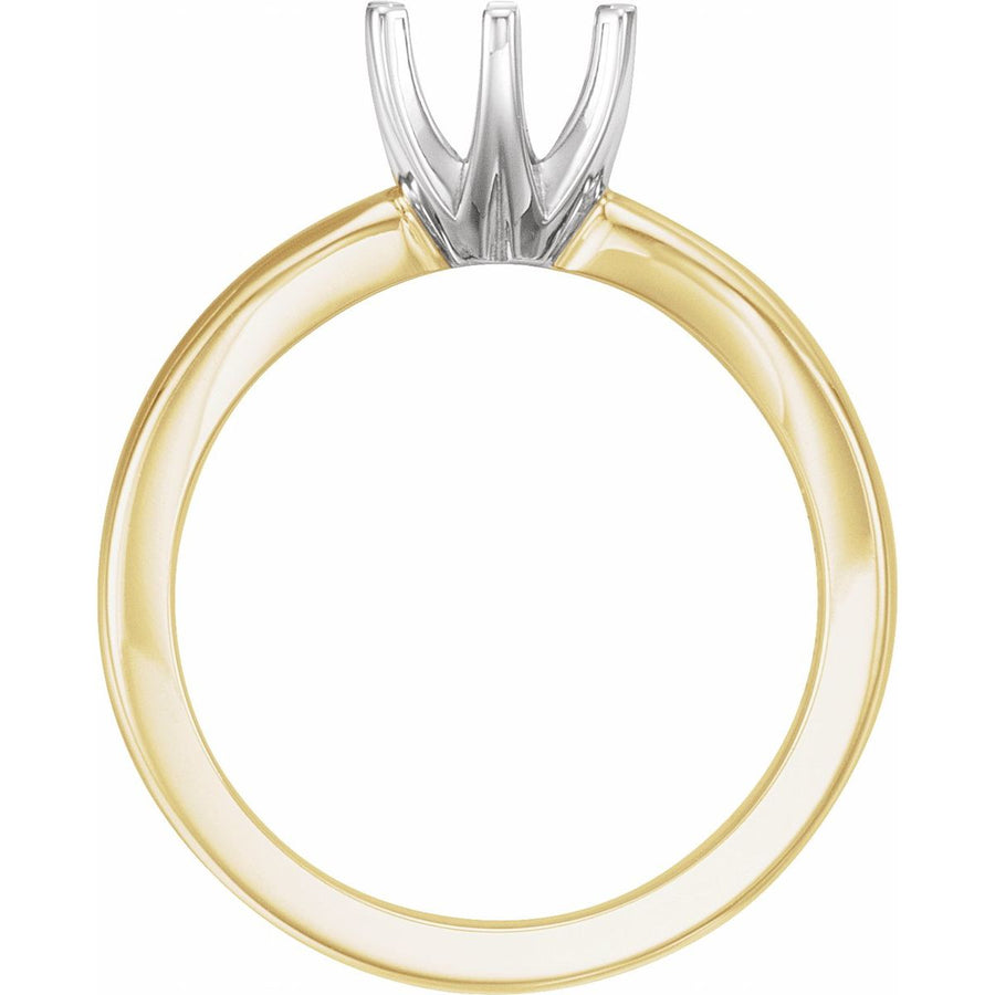 Round Solstice Solitaire Engagement Ring Mounting - gallery - Series 16020605