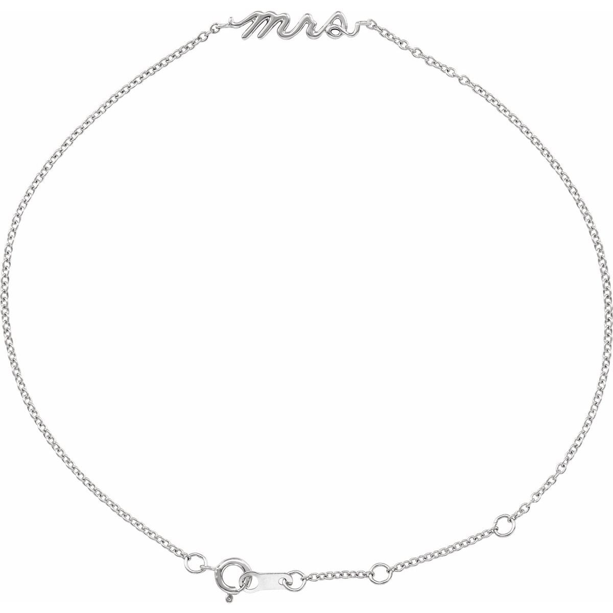 Mrs Bracelet - Sterling Silver - Series BRC880