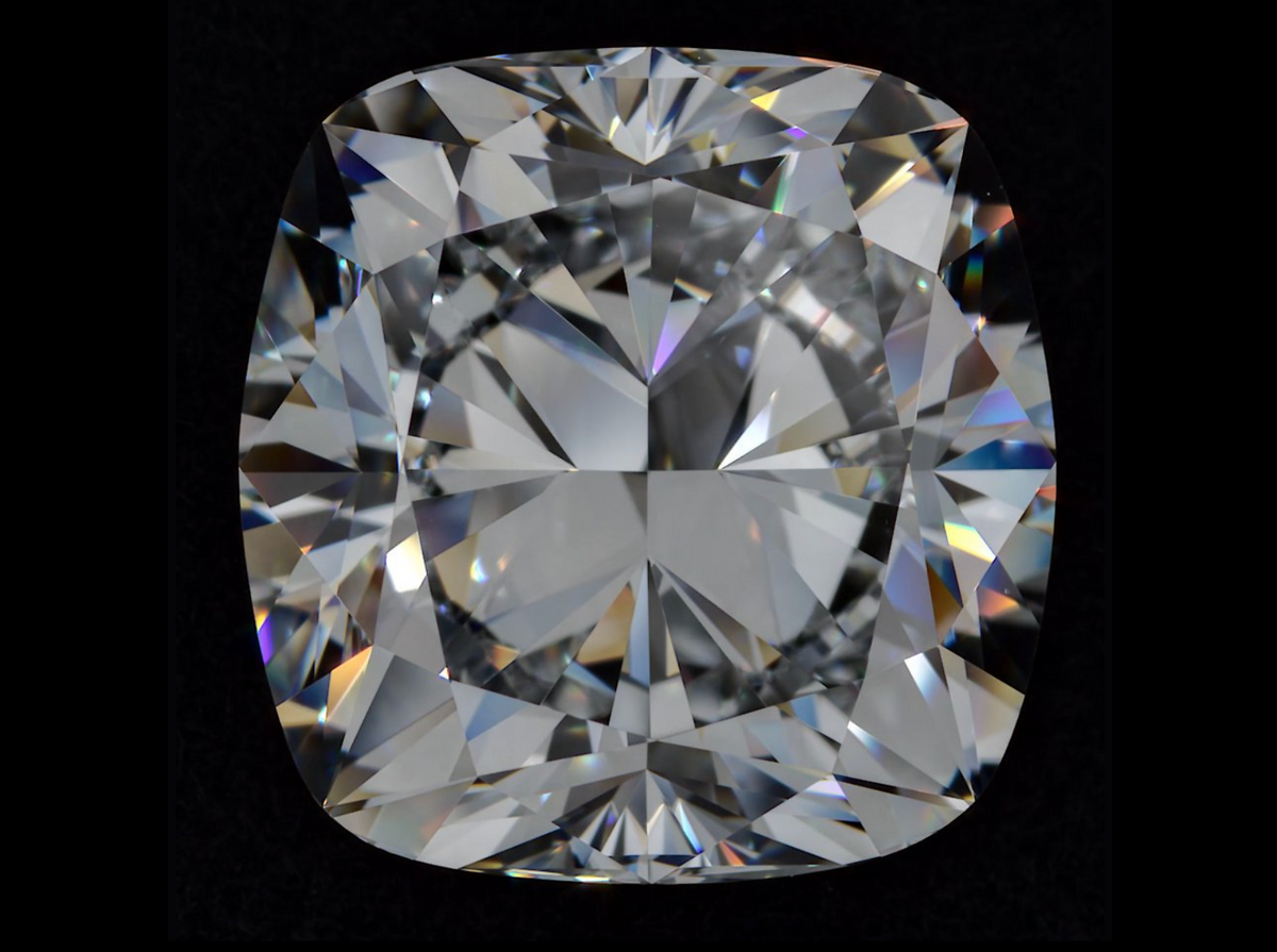 5.22 Carat Cushion Lab Diamond