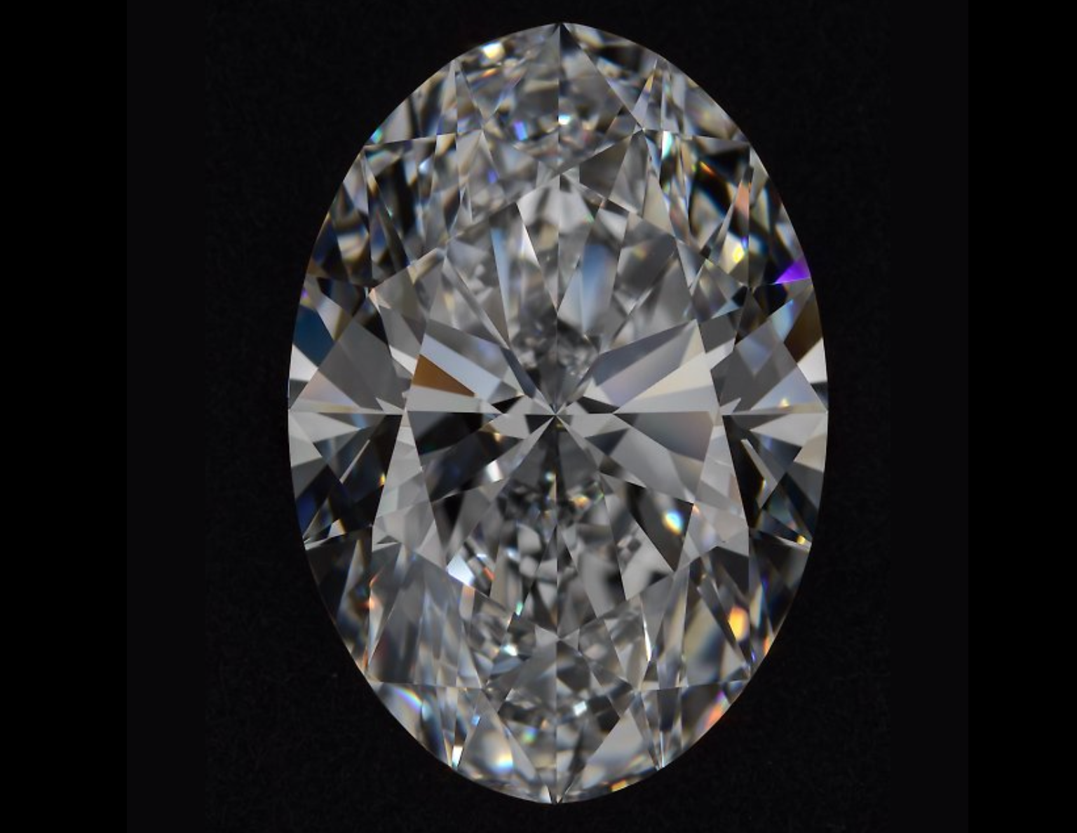 2.08 Carat Oval Lab Diamond